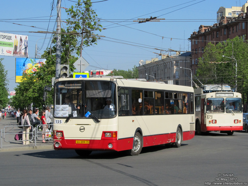 Chelyabinsk, LiAZ-5256.53 č. 5809
