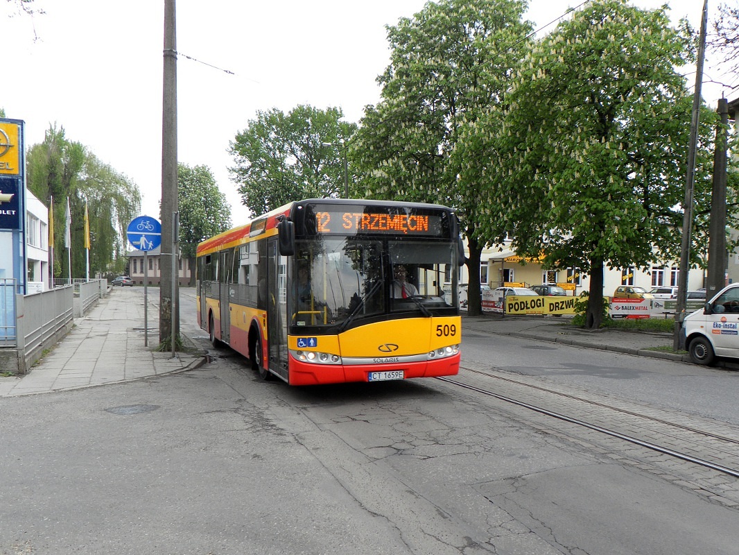 Toruń, Solaris Urbino III 12 Nr. 509