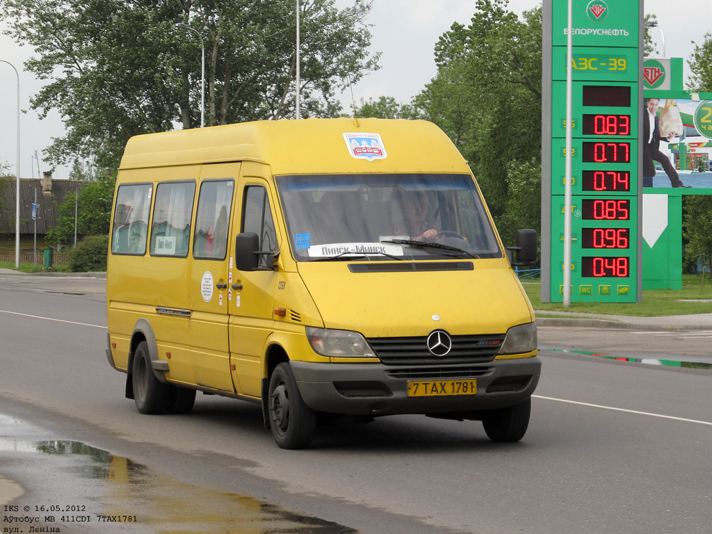 Минск, Mercedes-Benz Sprinter 411CDI № 013580