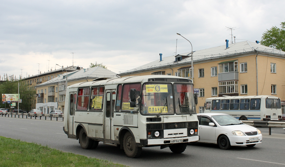 Krasnoyarsk, ПАЗ-32051-110 (320511) # Х 891 ЕЕ 124