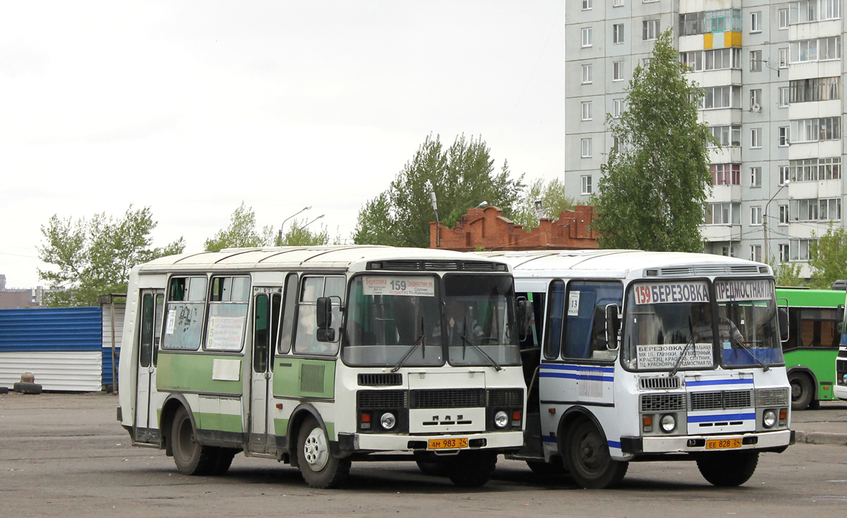 Krasnoyarsk, PAZ-3205-110 (32050R) # АМ 983 24