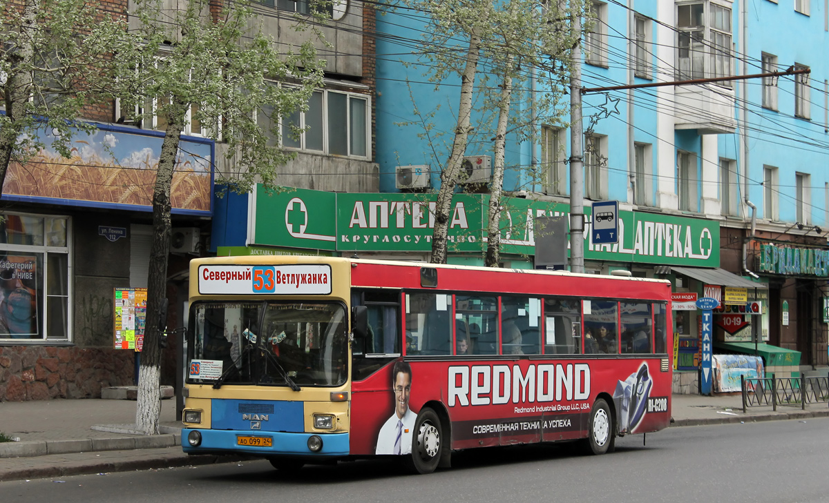 Krasnoyarsk, MAN SL202 # АО 099 24