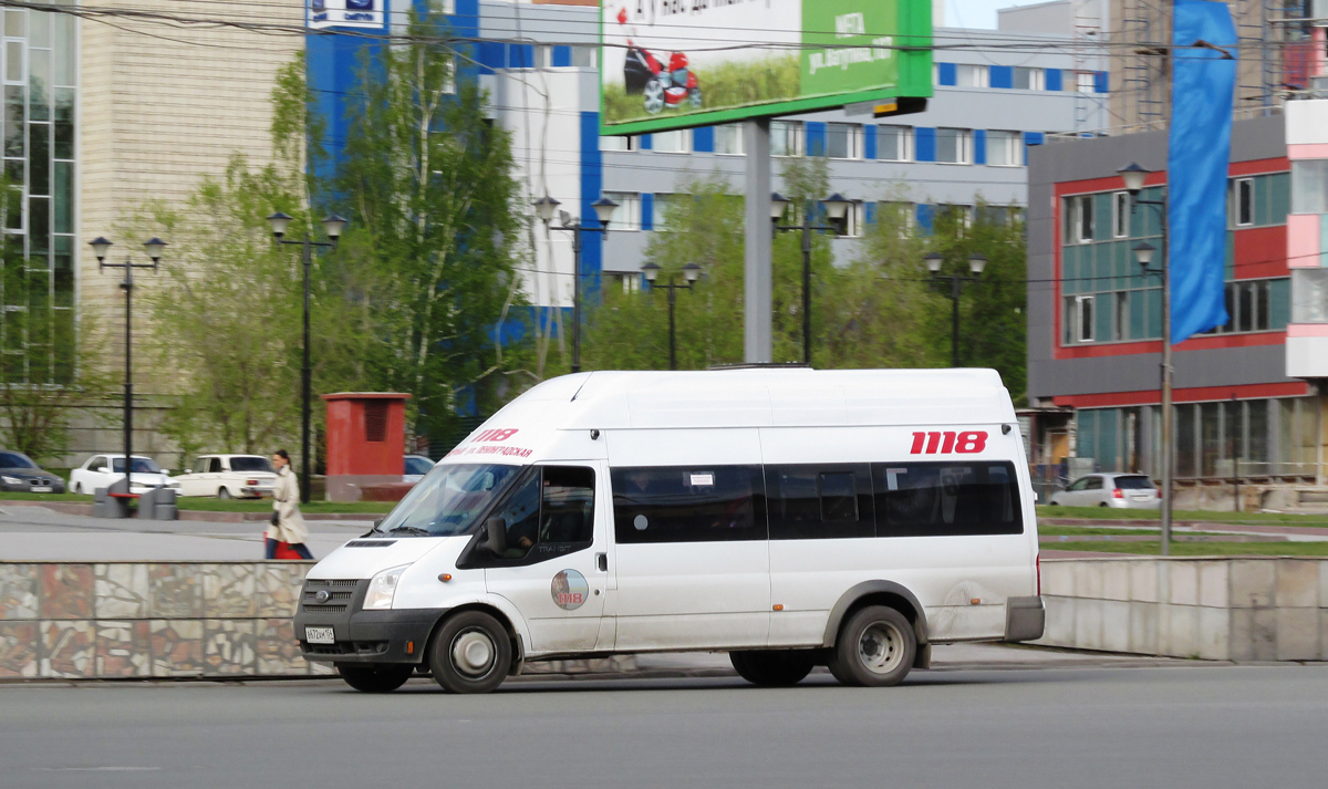 Novosibirsk, Nizhegorodets-222709 (Ford Transit) # В 672 АМ 154
