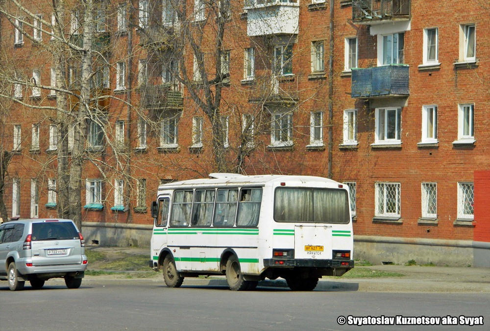 Irkutsk, PAZ-3205 # ВР 627 38