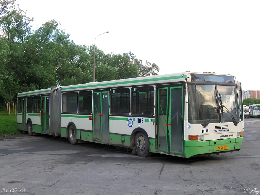Moscow, Ikarus 435.17A No. 11156