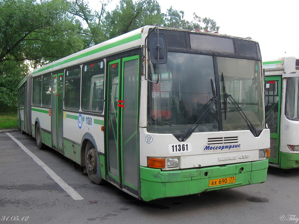 Moscow, Ikarus 435.17 # 11361