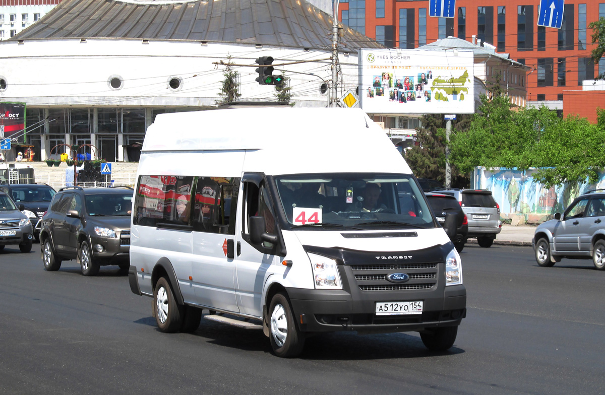 Novosibirsk, Nizhegorodets-222709 (Ford Transit) č. А 512 УО 154