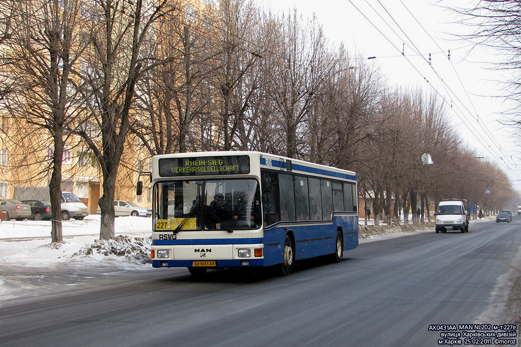 Kharkiv, MAN A10 NL202 č. 234