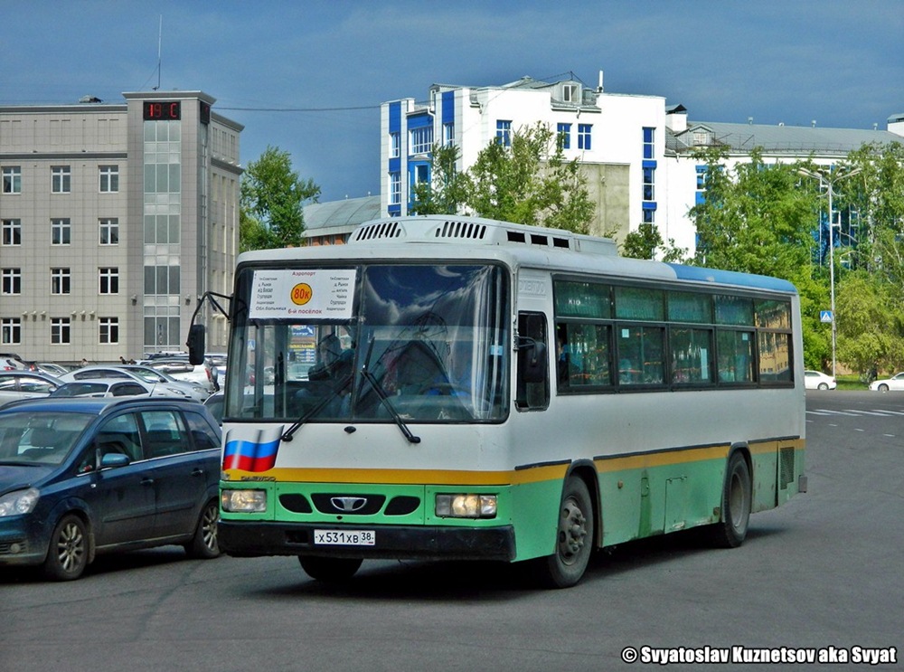 Irkutsk, Daewoo BS106 № Х 531 ХВ 38