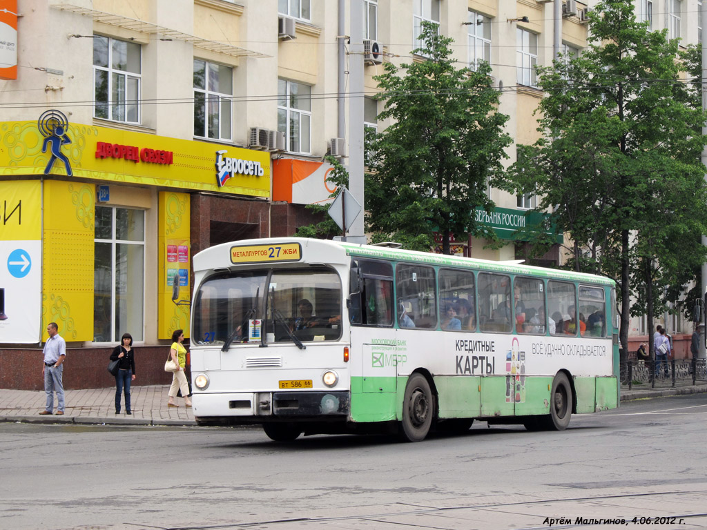 Ekaterinburg, Mercedes-Benz O305 # ВТ 586 66