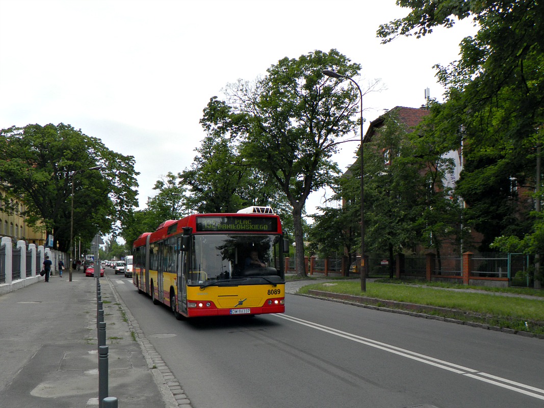 Wrocław, Volvo 7000A № 8089