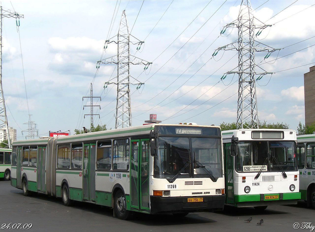 Moscow, Ikarus 435.17 # 11269