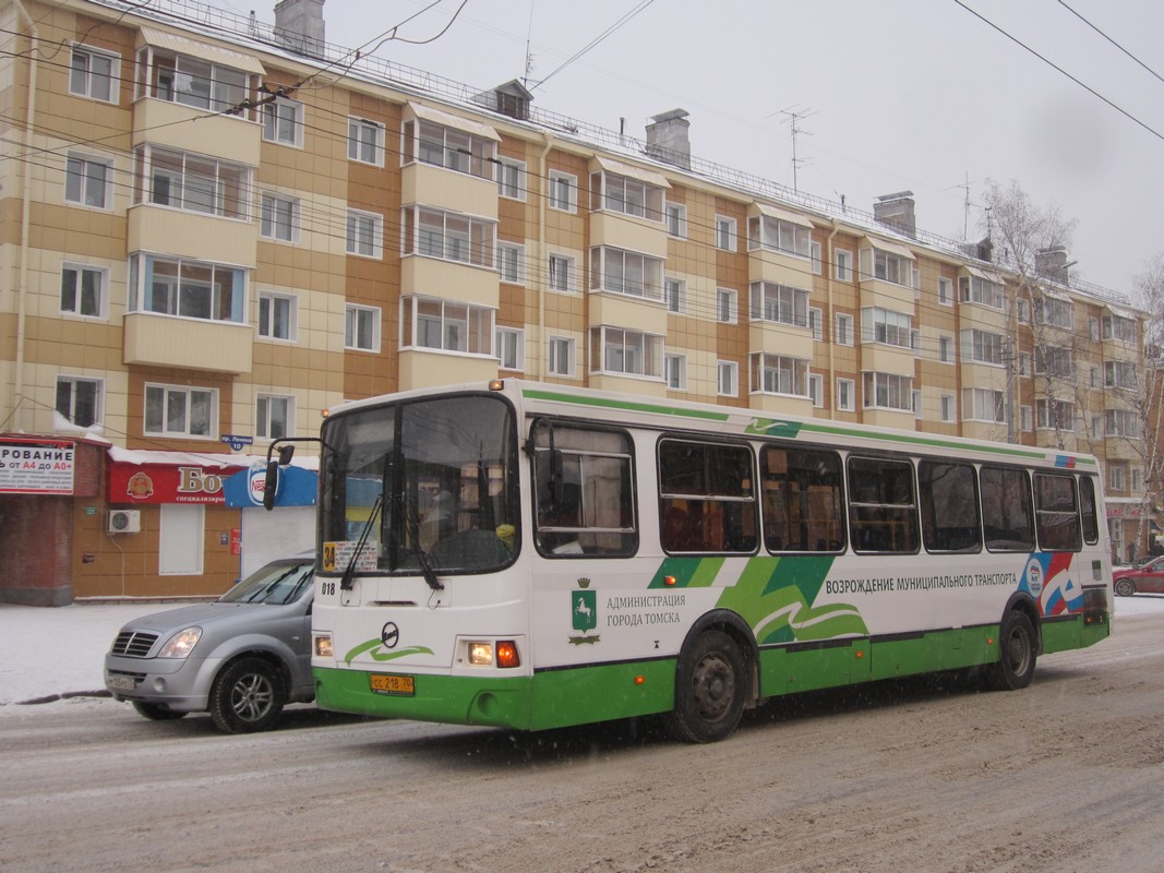 Tomsk, LiAZ-5256.26 nr. 018