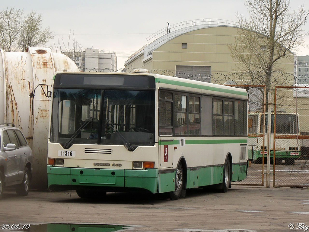 Moscow, Ikarus 415.33 # 11316