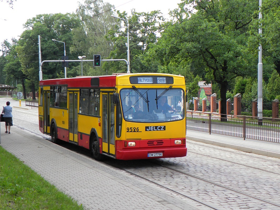 Wrocław, Jelcz M121M nr. 9526