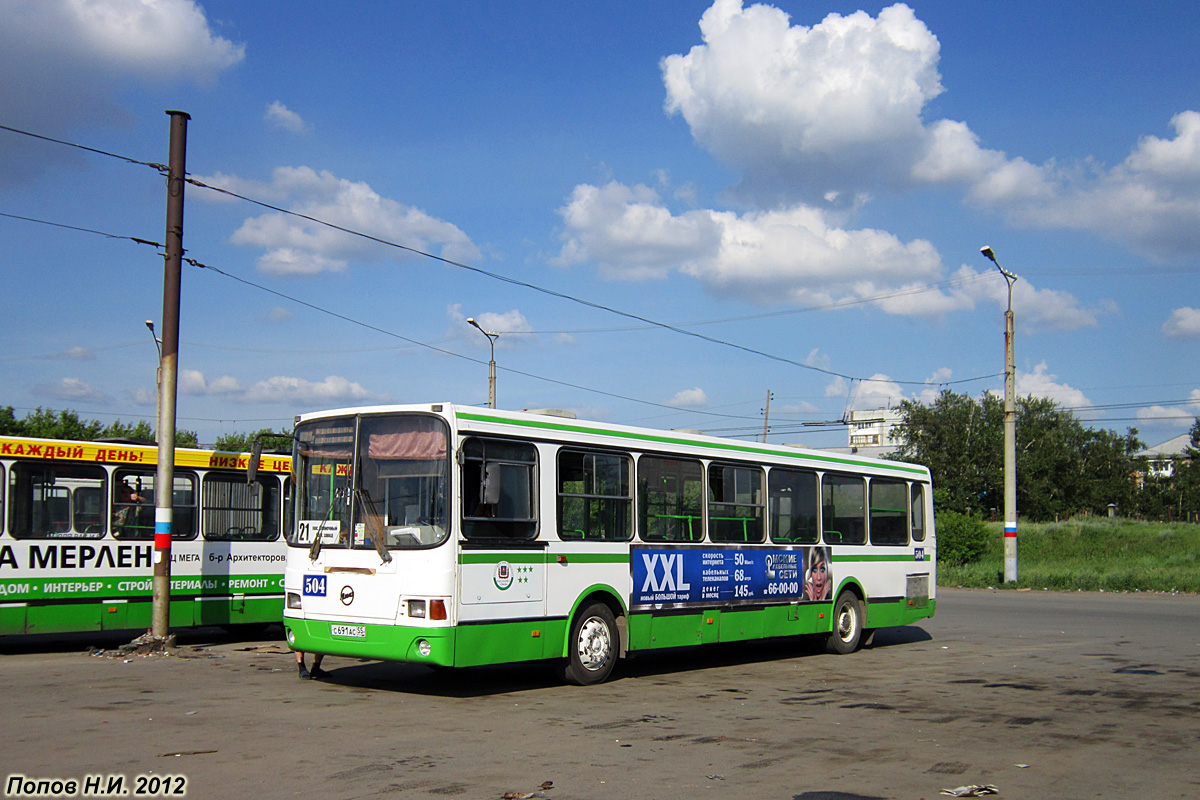 Omsk, LiAZ-5256.45 nr. 504