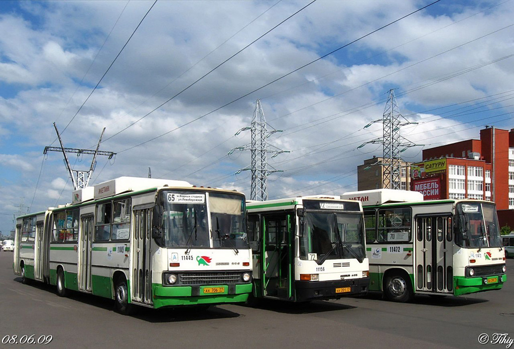 Moskva, Ikarus 280.33M č. 11445