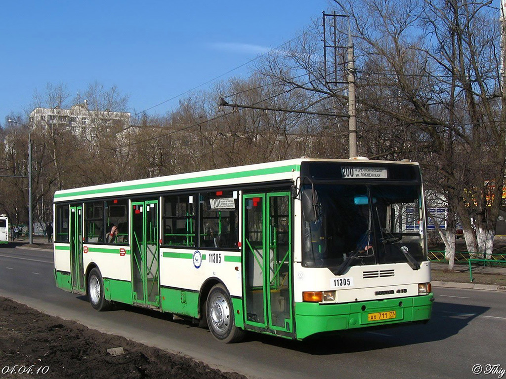 Moscow, Ikarus 415.33 # 11305