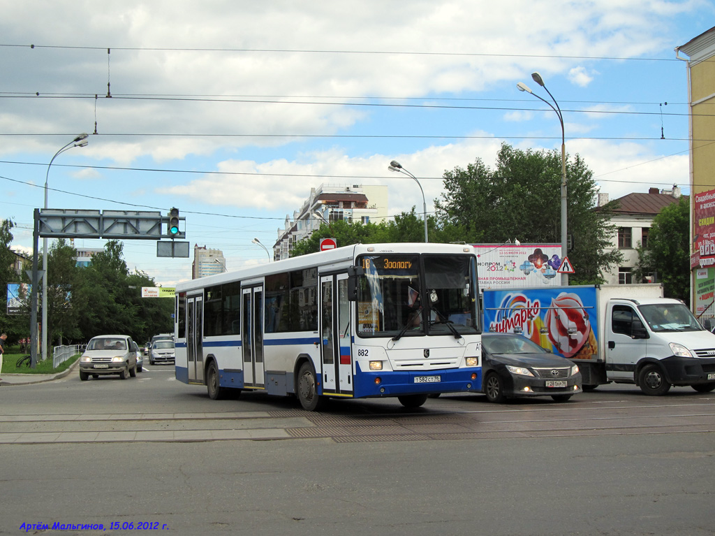 Ekaterinburg, NefAZ-5299-20-32 (5299CS*V) č. 882