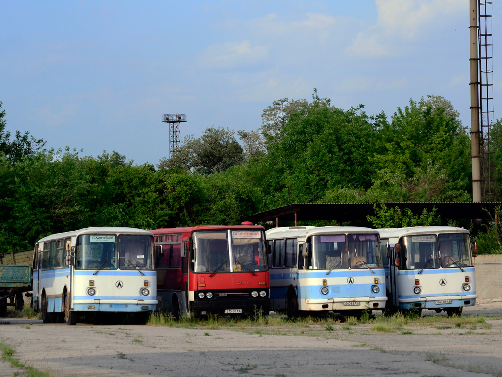 Dnipro, Ikarus 256.54 # 215-09 АА; Dnipro — Bus' depos