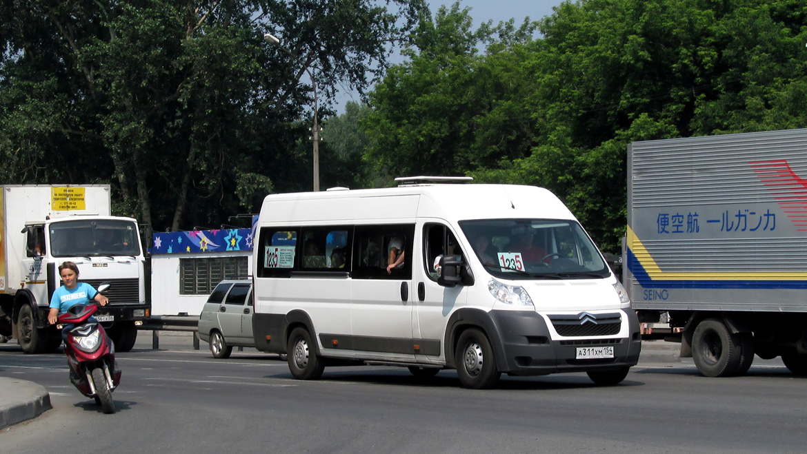 Новосибирск, Авто Вектор-45422 (Citroёn Jumper) № А 311 ХМ 154