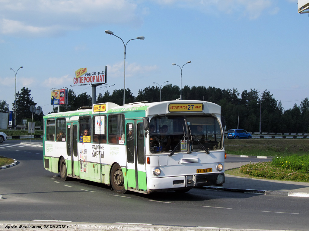 Екатеринбург, Mercedes-Benz O305 № ВТ 586 66