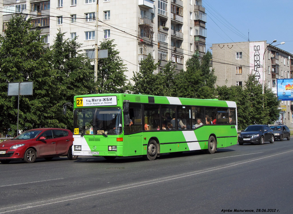 Екатеринбург, Mercedes-Benz O405N2 № Т 791 ХА 96