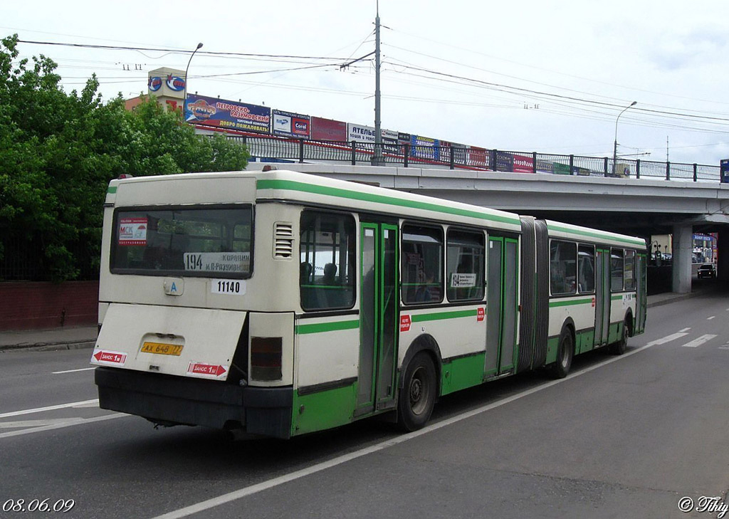 Moscow, Ikarus 435.17 nr. 11140
