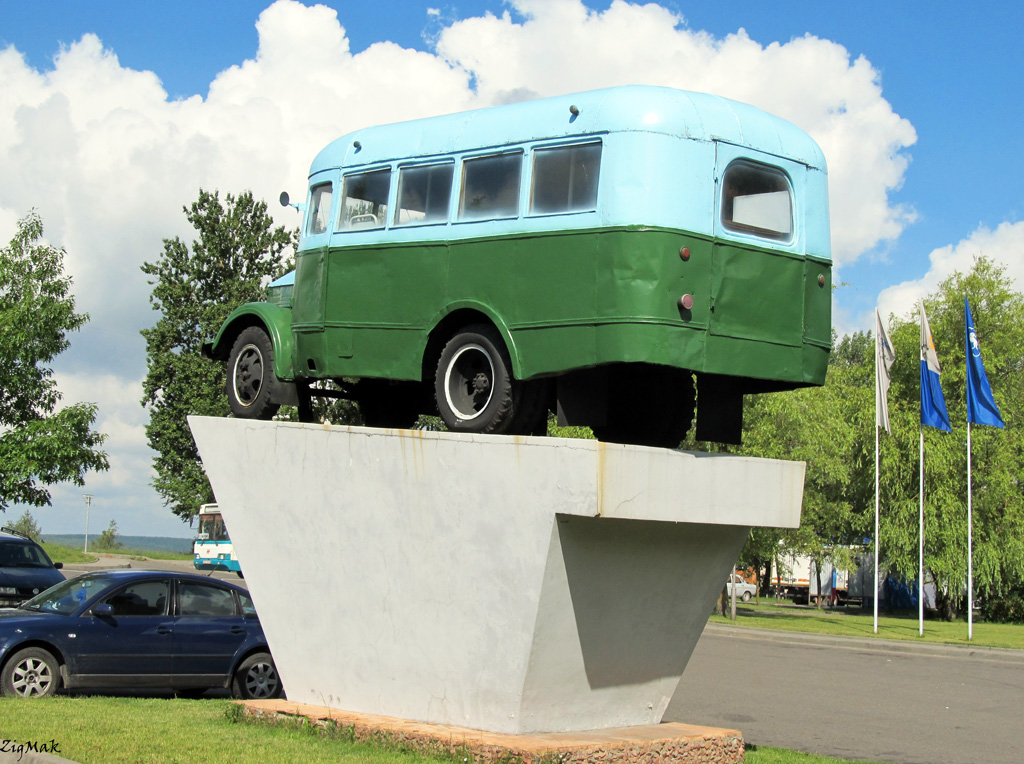 Volkovisk, BARZ № б/н; Автобусы-памятники