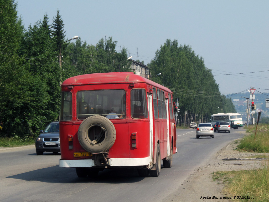Ревда, ЛиАЗ-677М № АЕ 428 66
