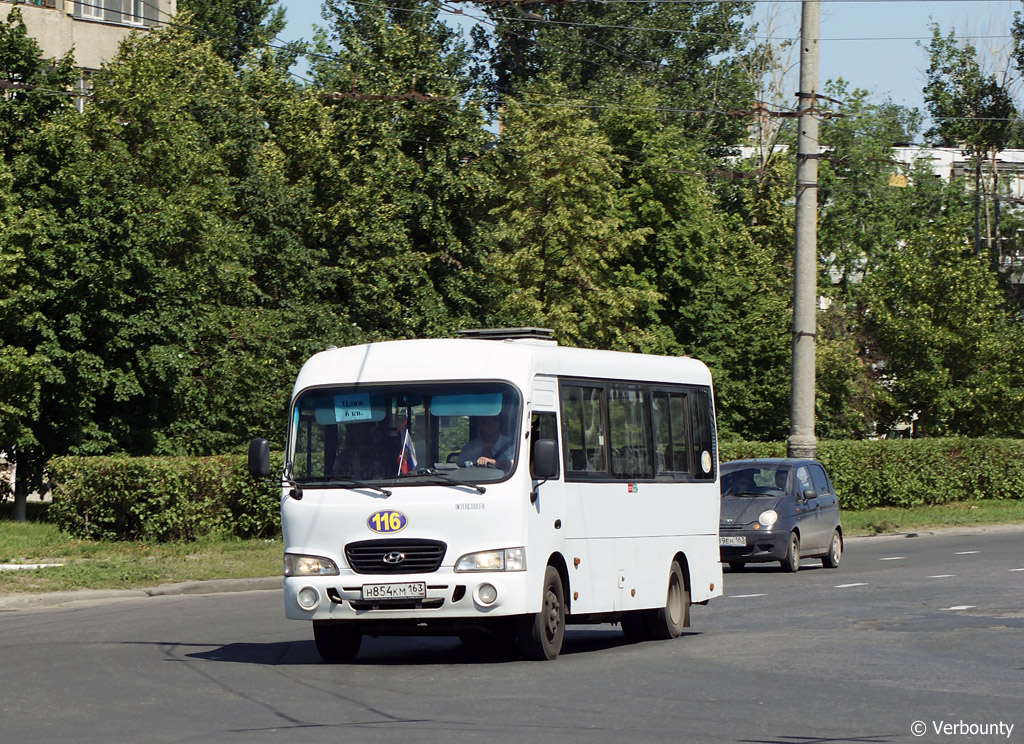 Tolyatti, Hyundai County SWB (РЗГА) # Н 854 КМ 163