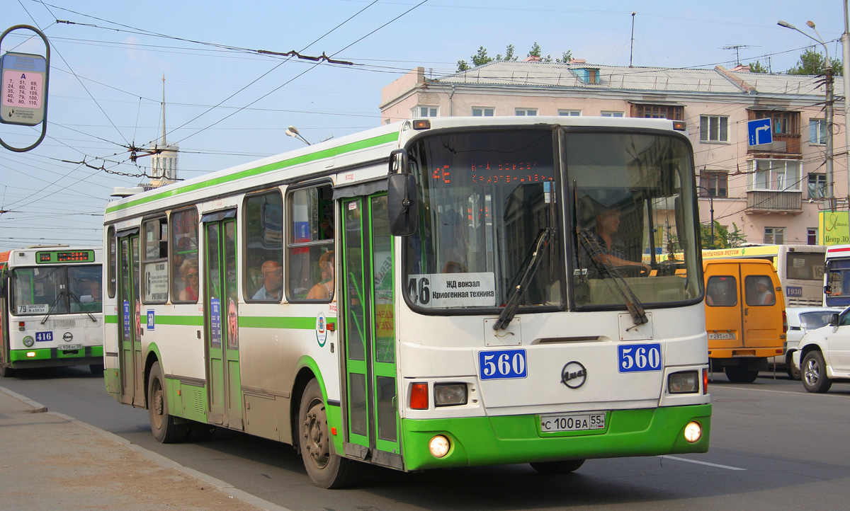 Omsk, LiAZ-5256.45 č. 560