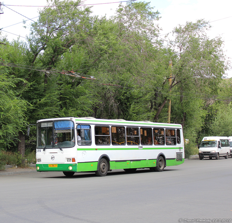 Chelyabinsk, LiAZ-5256.26 č. 2308