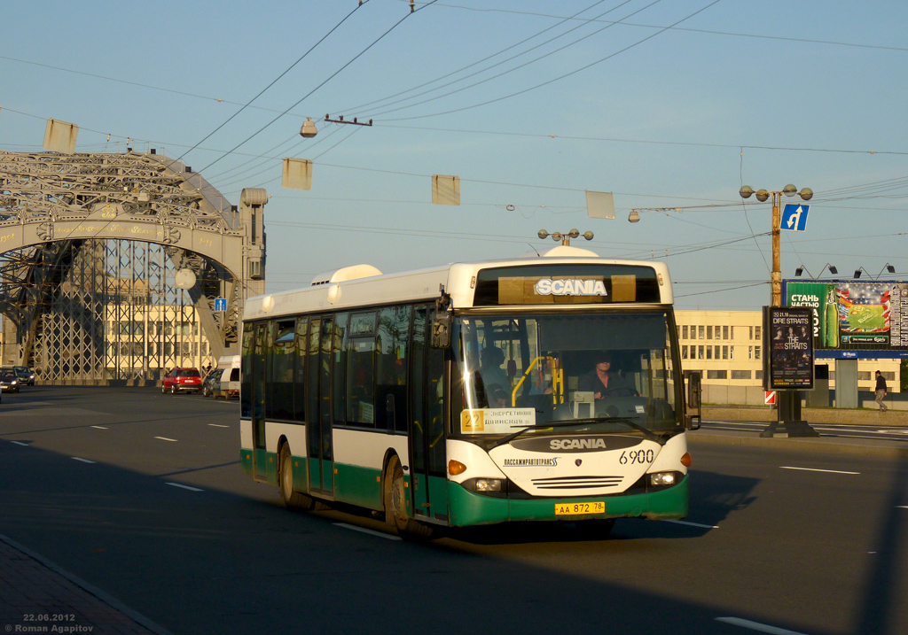 Sankt Petersburg, Scania OmniLink CL94UB 4X2LB # 6900