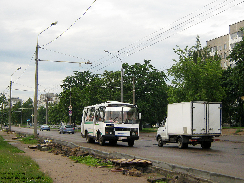 Minsk District, PAZ-3205* # ОЕ 2999