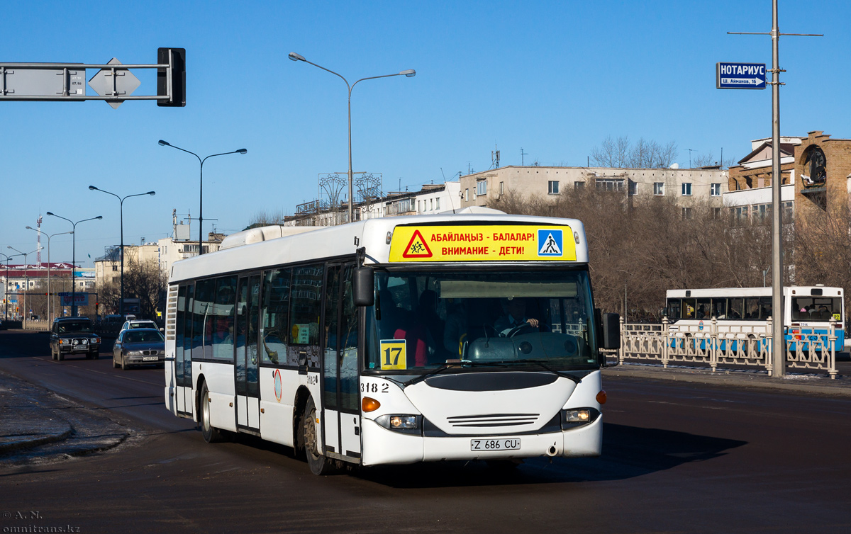 Astana, Scania OmniCity CN94UB 4X2EB č. 3182