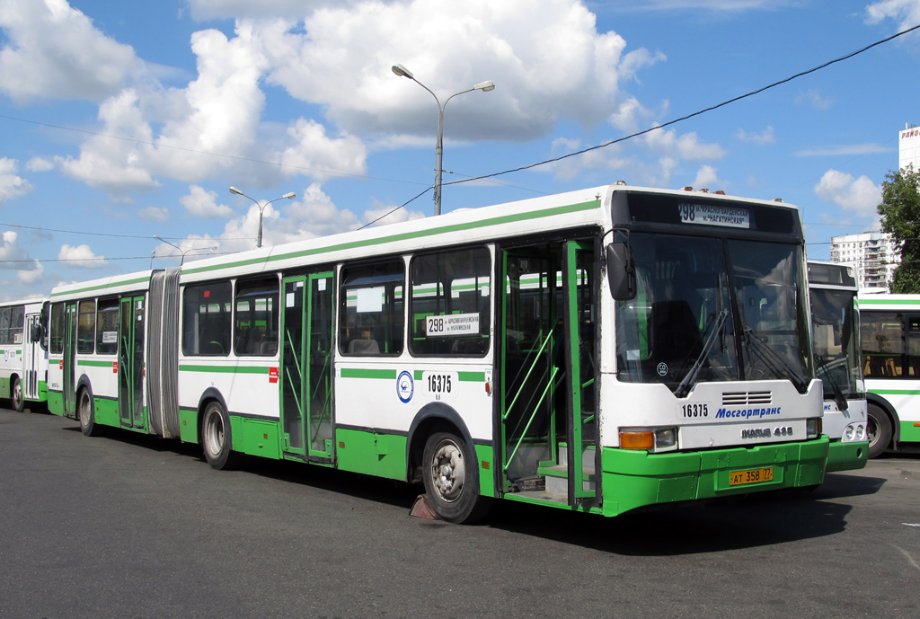 Moscow, Ikarus 435.17 # 16375