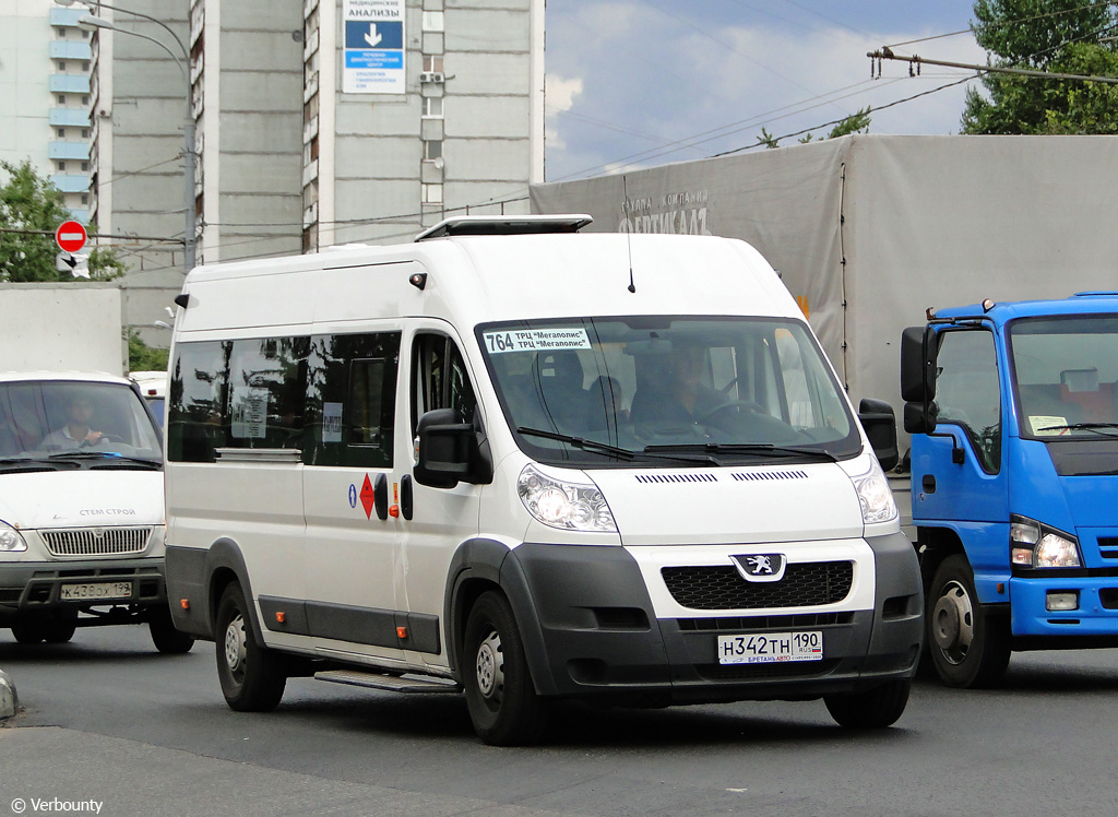 Moscow region, other buses, Nidzegorodec-2227S (Peugeot Boxer) # Н 342 ТН 190