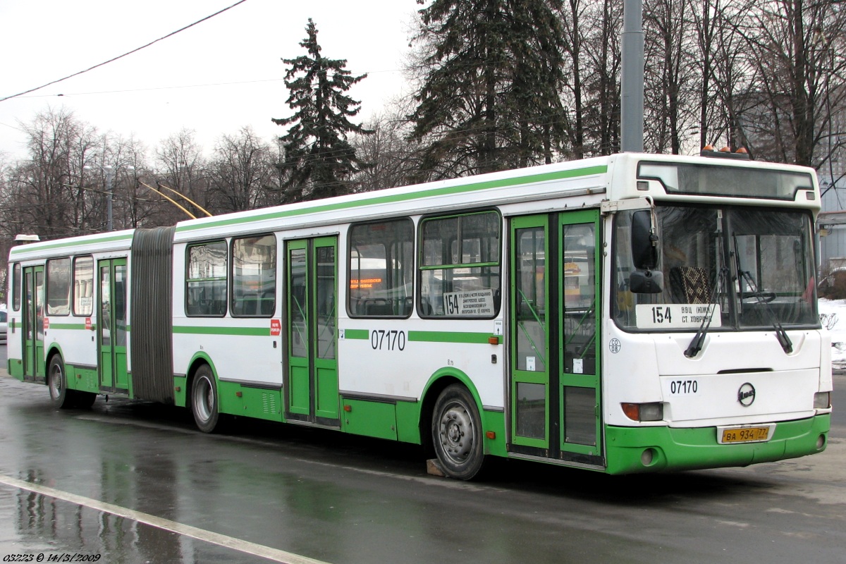Moscow, LiAZ-6212.01 # 07170