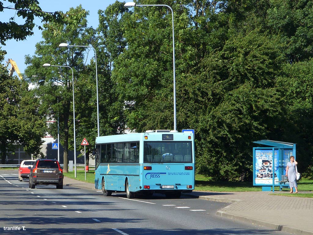 Ventspils, Mercedes-Benz O405 No. DZ-234