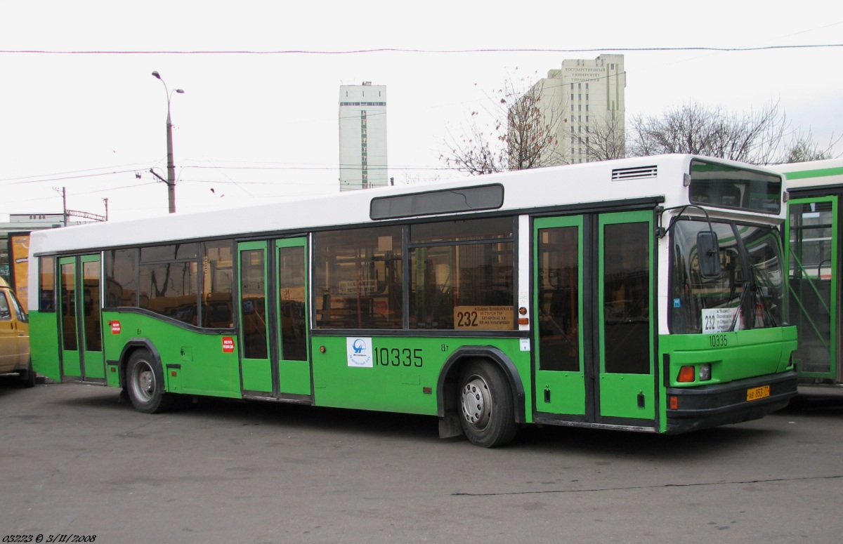 Moscow, MAZ-103.041 nr. 10335