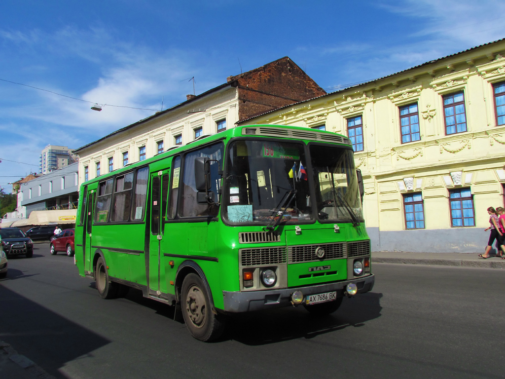 Kharkiv, PAZ-4234 # АХ 7686 ВК