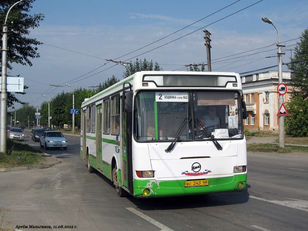 Kamensk-Ural'skiy, LiAZ-5256.40 # ВС 243 66