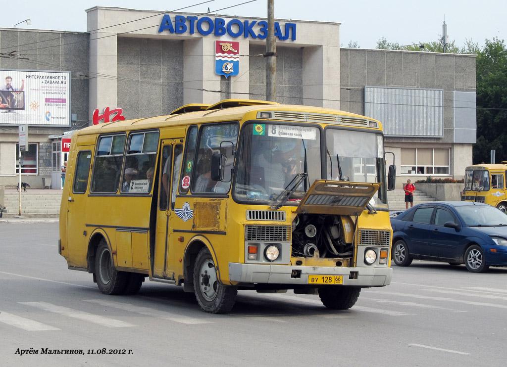 Каменск-Уральский, ПАЗ-32053-50 (3205*S) № ВУ 128 66