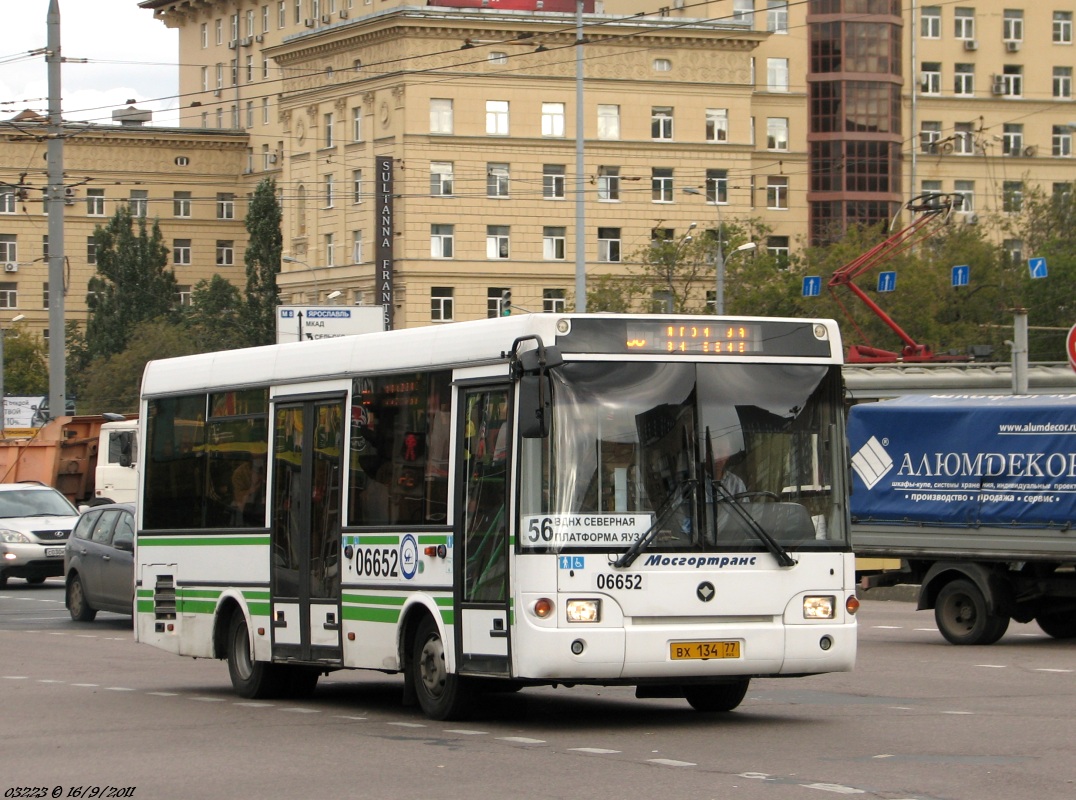 Moscow, PAZ-3237-01 (32370A) No. 06652