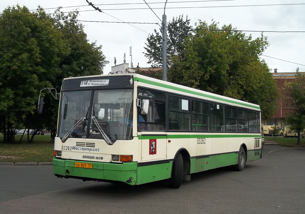 Moscow, Ikarus 415.33 # 03262