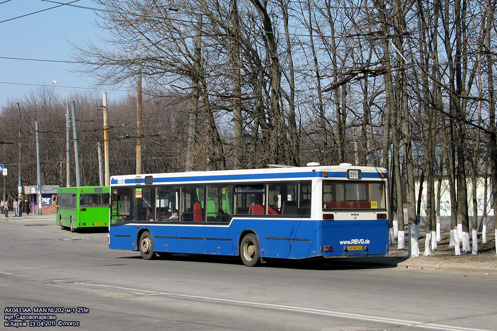 Харьков, MAN A10 NL202 № 234