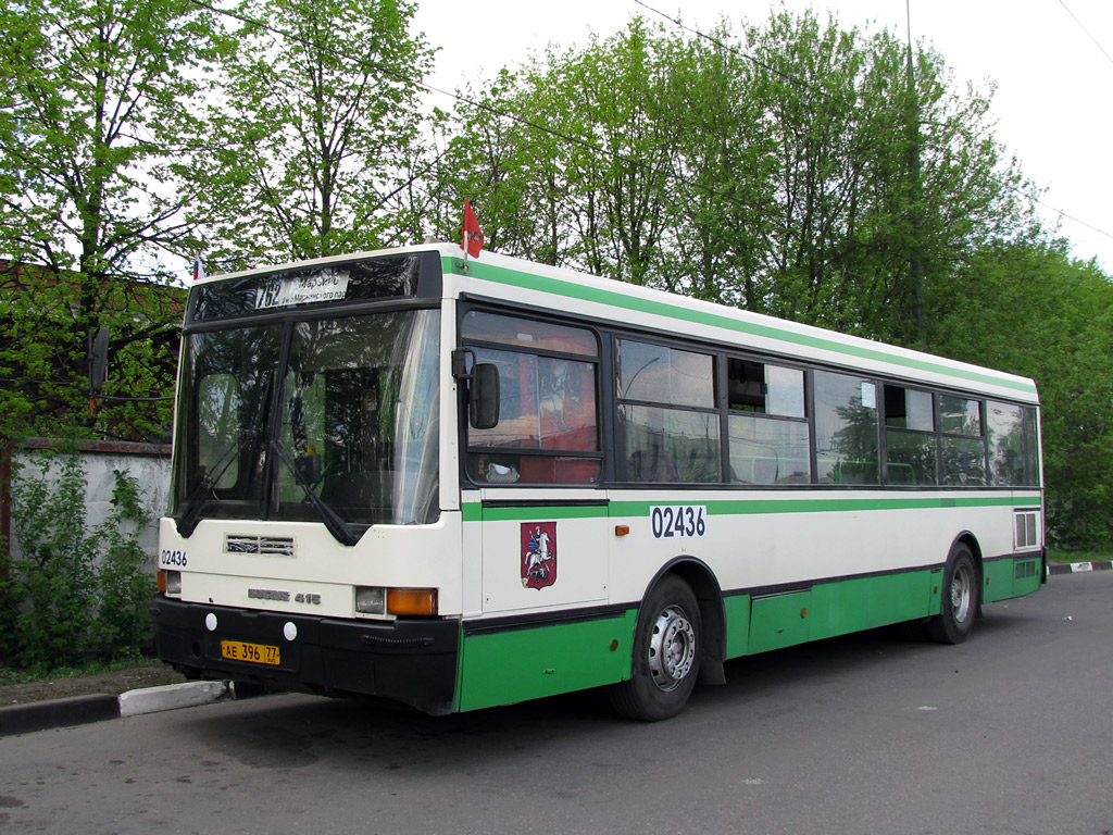 Moscow, Ikarus 415.33 # 02436
