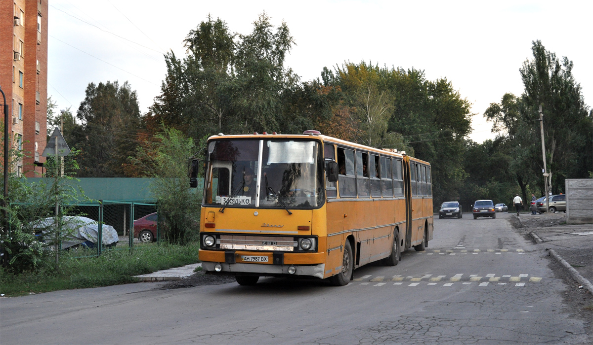 Donetsk, Ikarus 280.64 Nr. АН 7987 ВХ