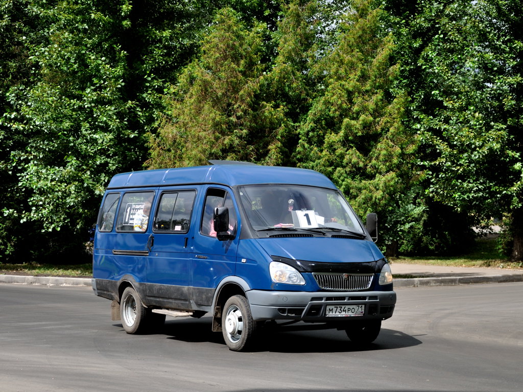 Novomoskovsk, GAZ-322130 # М 734 РО 71